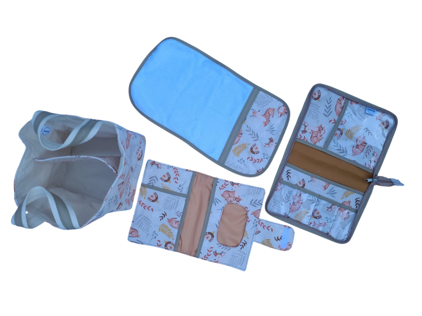 Set organizador de pañales
