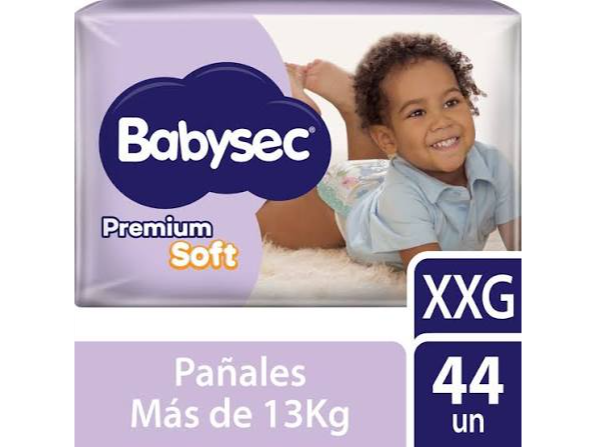 BABYSEC PREMIUM SOFT TALLE XXG x 44 U.
