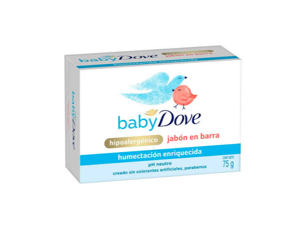 DOVEBABY JABON HIDRATACIÓN ENRIQUECIDA 75G
