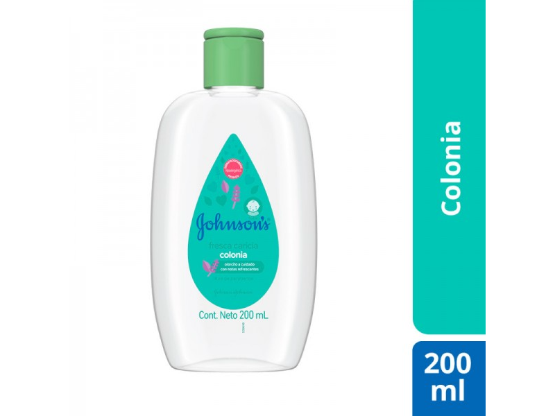 J&J COLONIA FRESCA CARICIA x 200 ml.