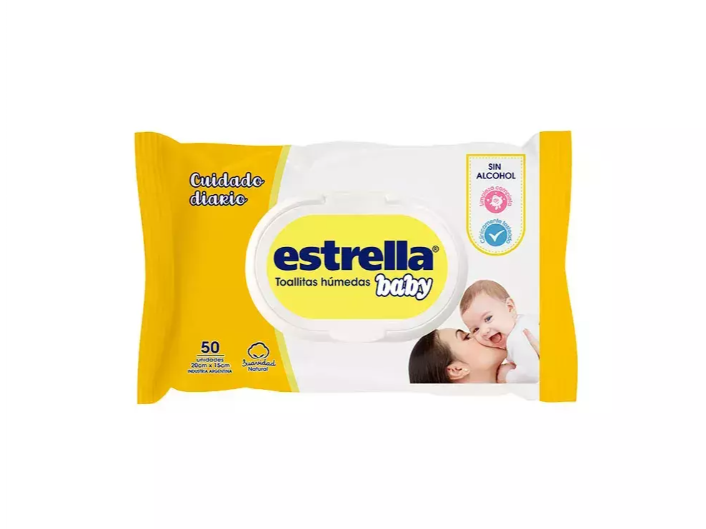 ESTRELLA  CUIDADO DIARIO x 50.