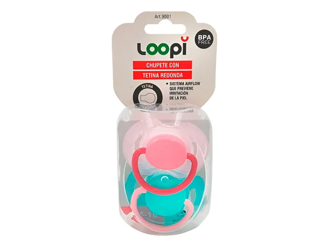 CHUPETE REDONDO 0-6 MESES LOOPI