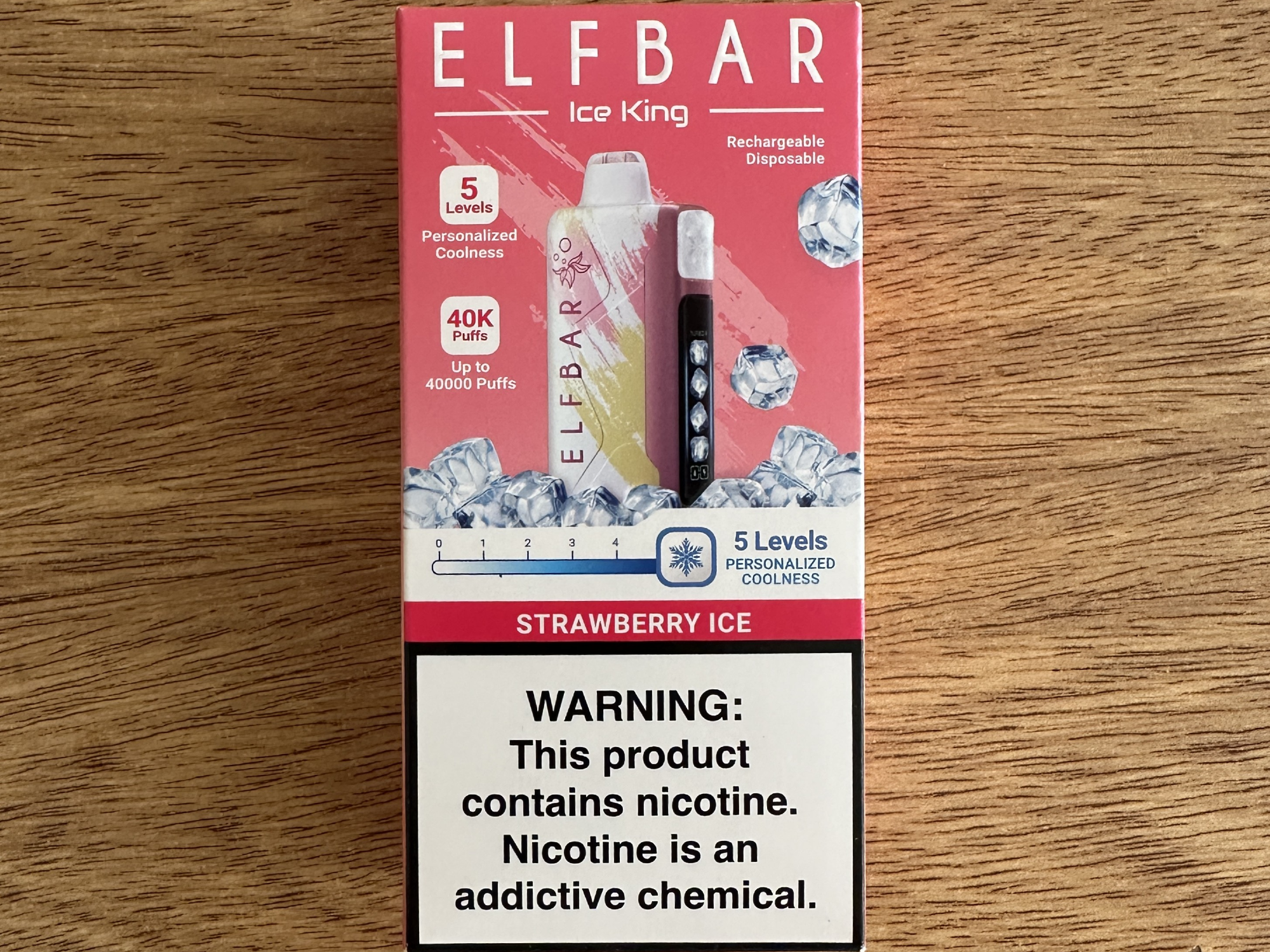 ELFBAR 40K ICE KING STRAWBERRY ICE