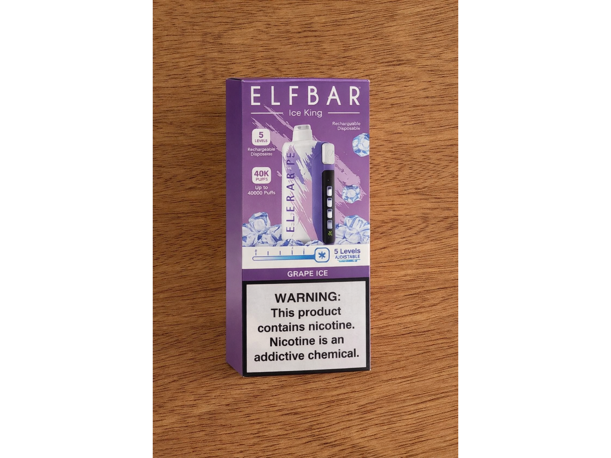 ELFBAR 40K ICE KING GRAPE ICE