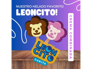 Leoncito Carita de Heladería Asgard