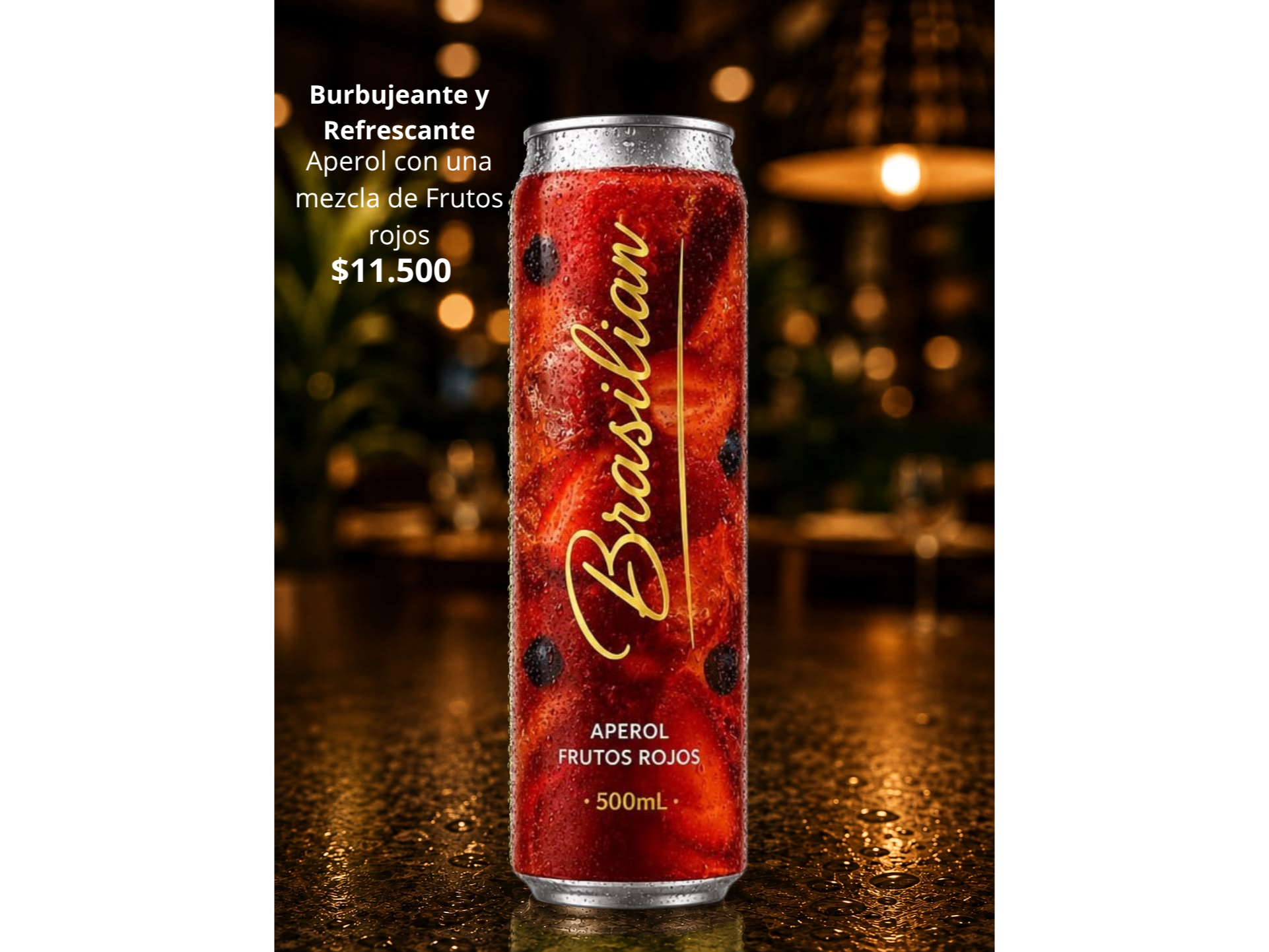 Aperol  Frutos Rojos