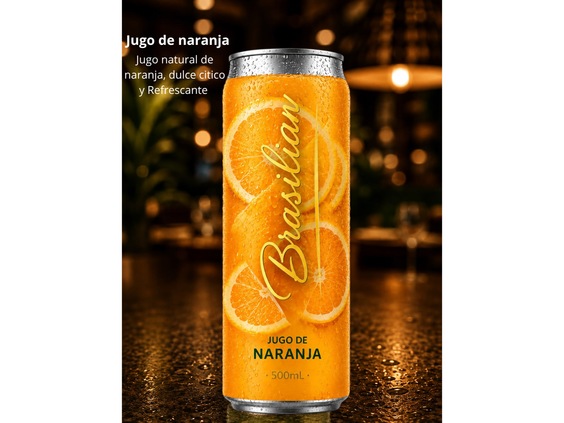 JUGO DE NARANJA de Brasiliani