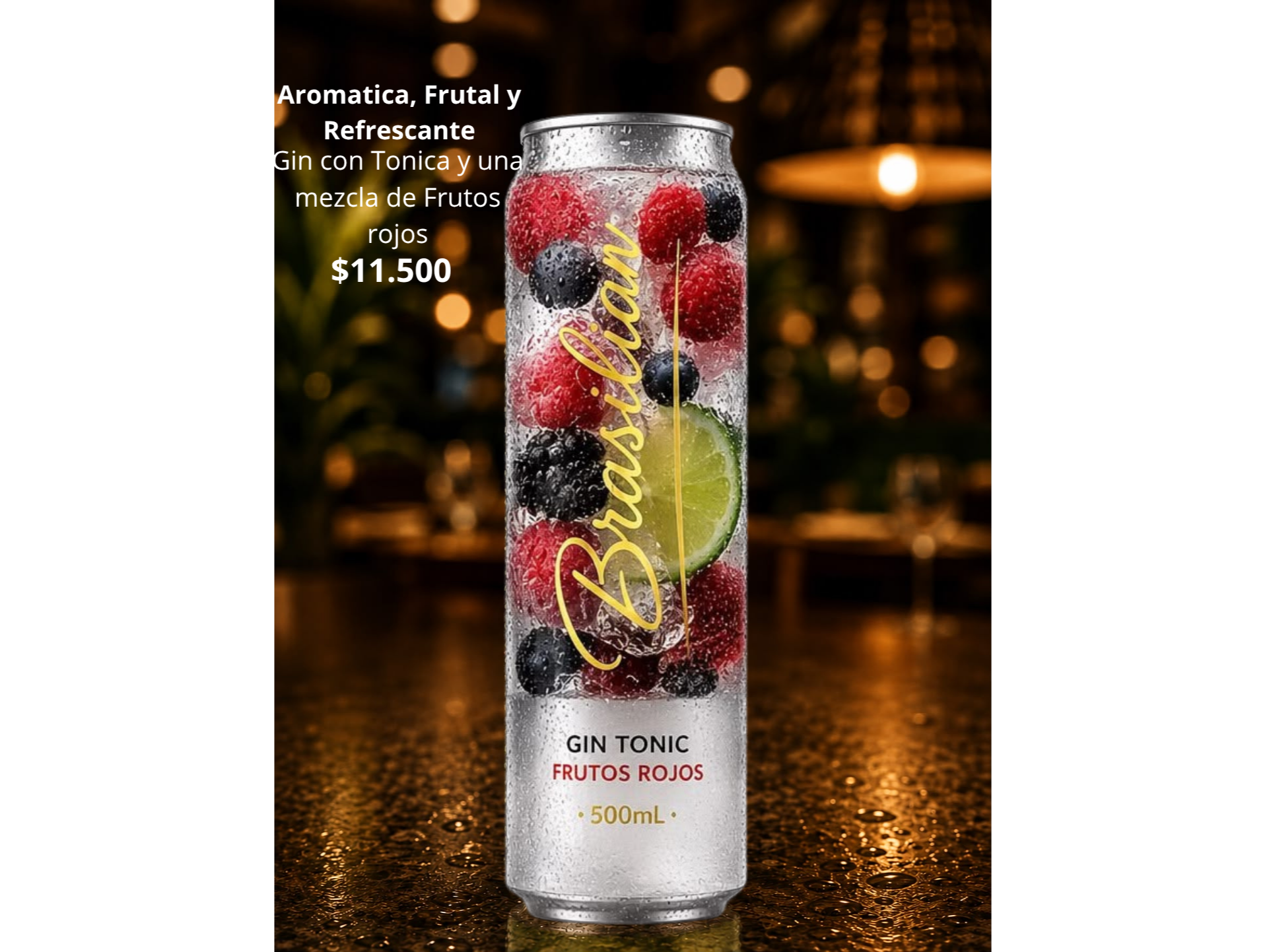 Gin Tonic Frutos Rojos