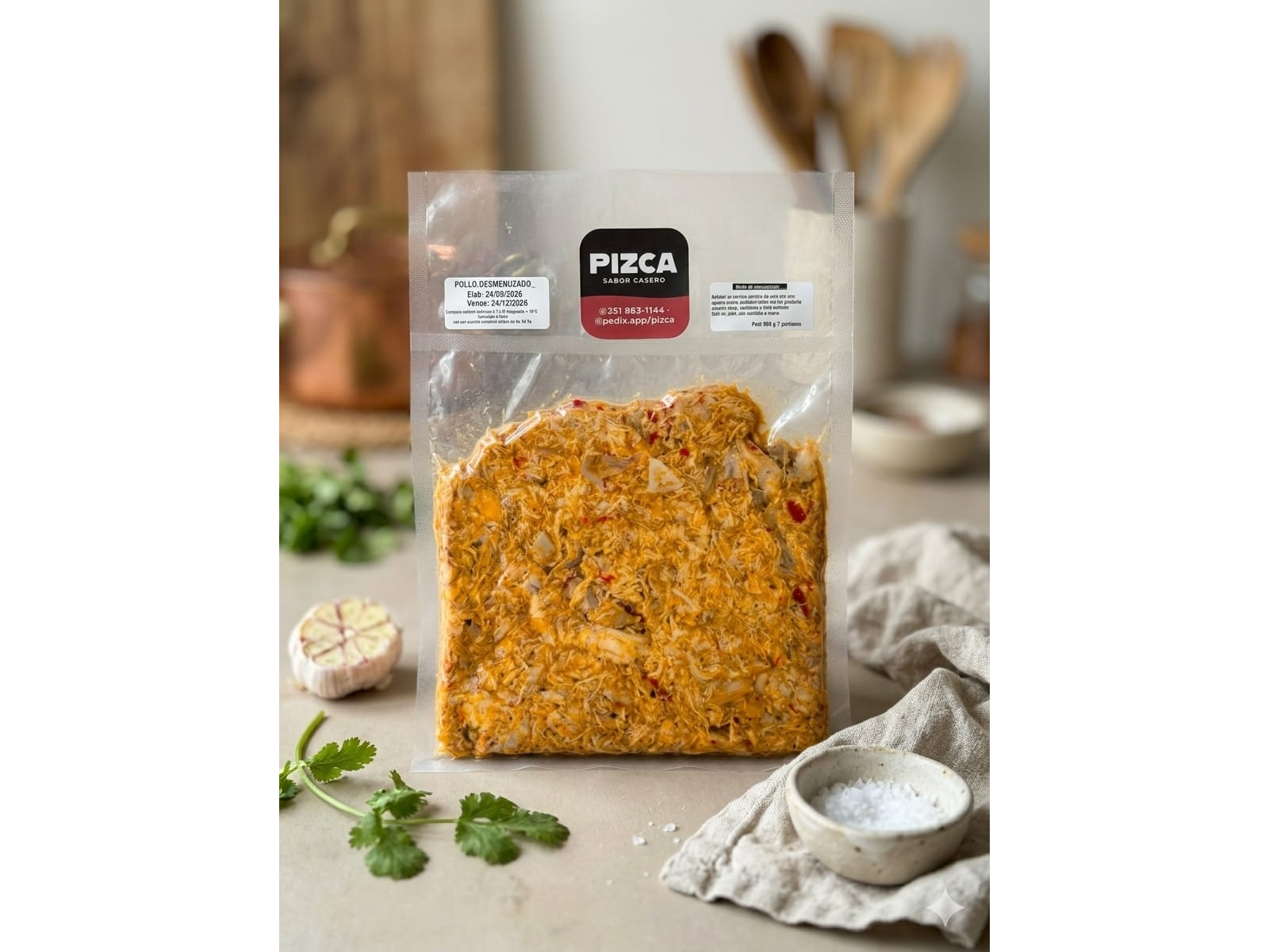 POLLO DESMENUZADO de PIZCA