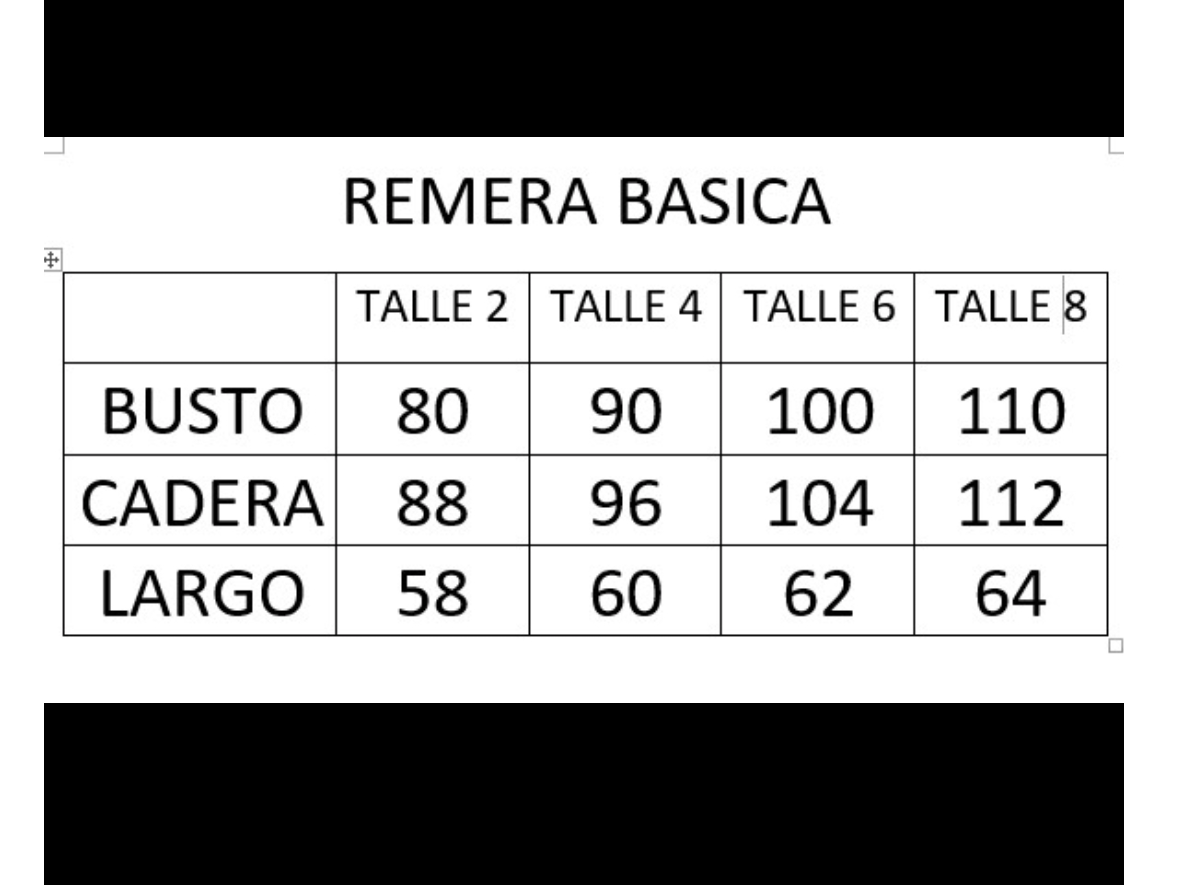 Basica Art 010 Talle 8