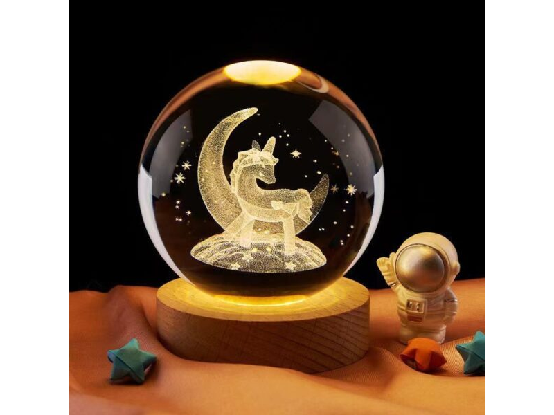 Esfera Fija de Unicornio con Luna Modelo 12