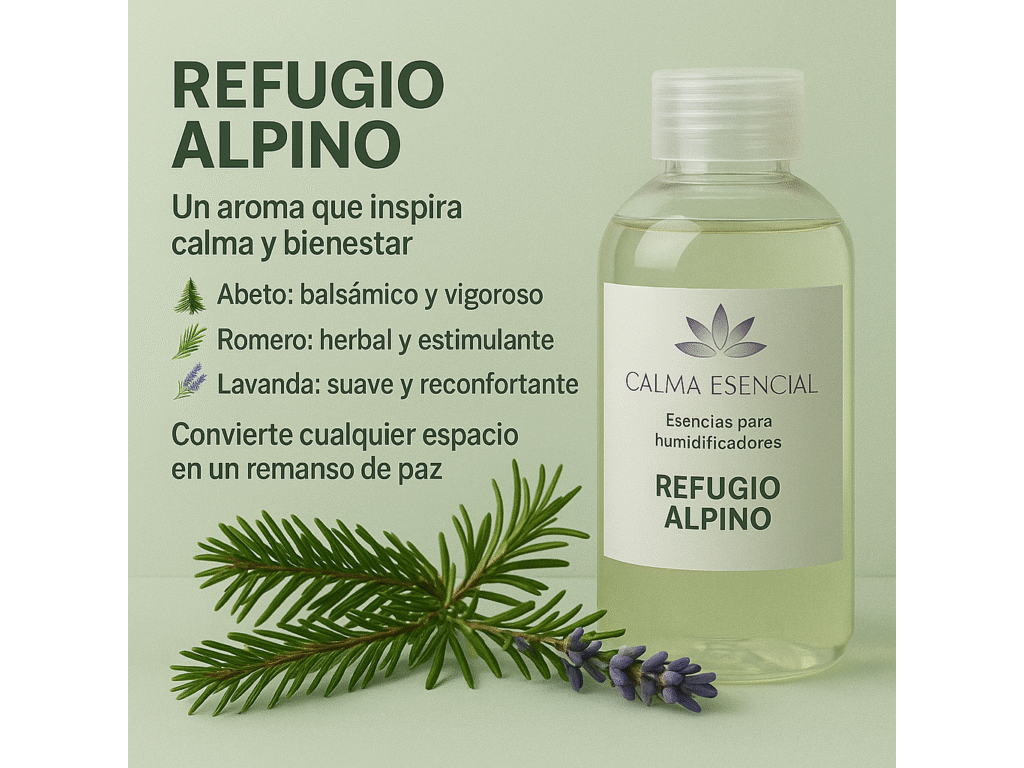Escencia para HumidificadorRefugio Alpino de 250ml