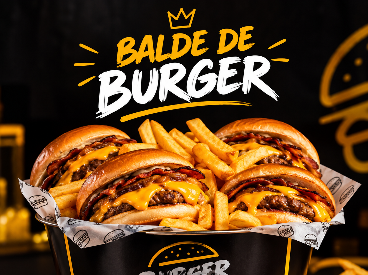 Balde Mediano + pileta cheddar
