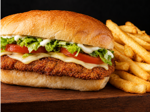 Sandwiche Moli Comun de Burger Zona Sur