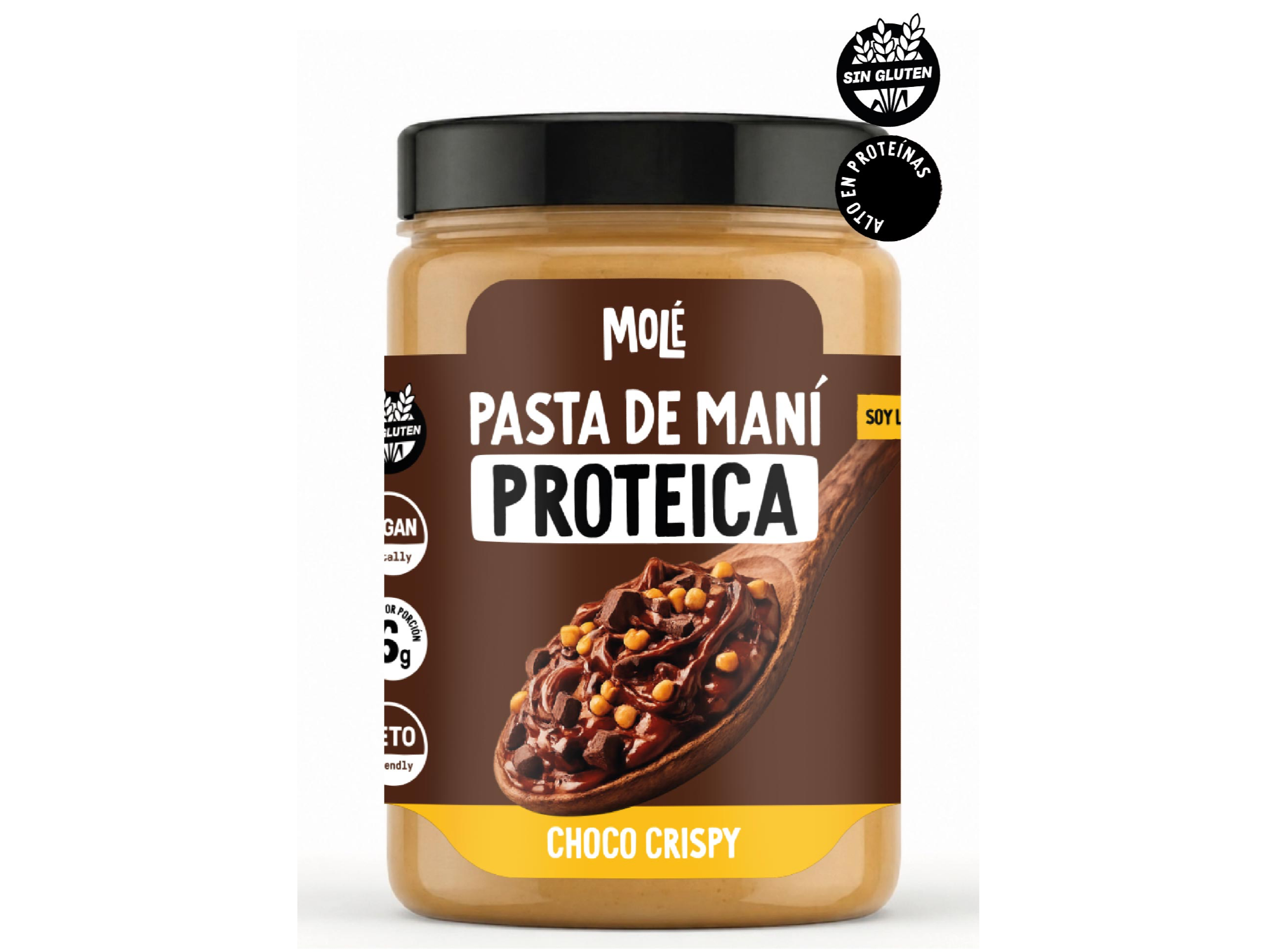 Pasta Proteica de Maní Choco Crispy · 345 g