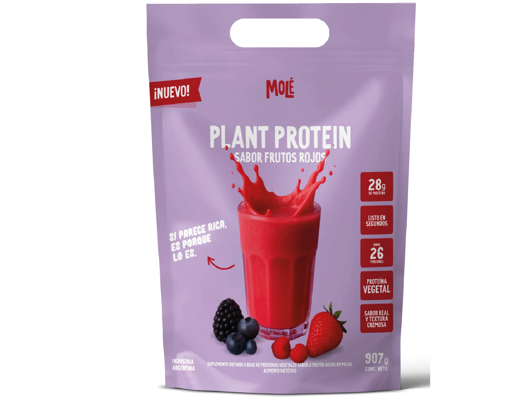 Plant Protein Frutos Rojos