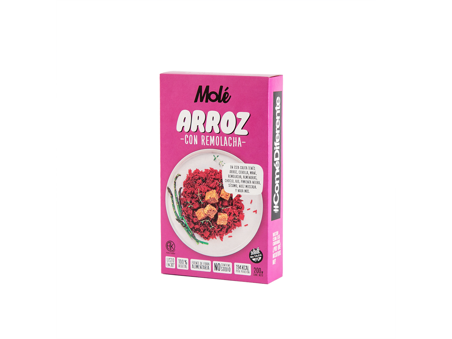 Arroz con Remolacha