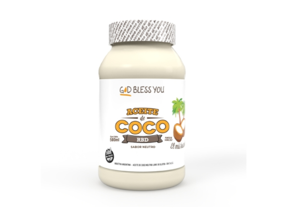 Aceite de Coco Virgen - God Bless You