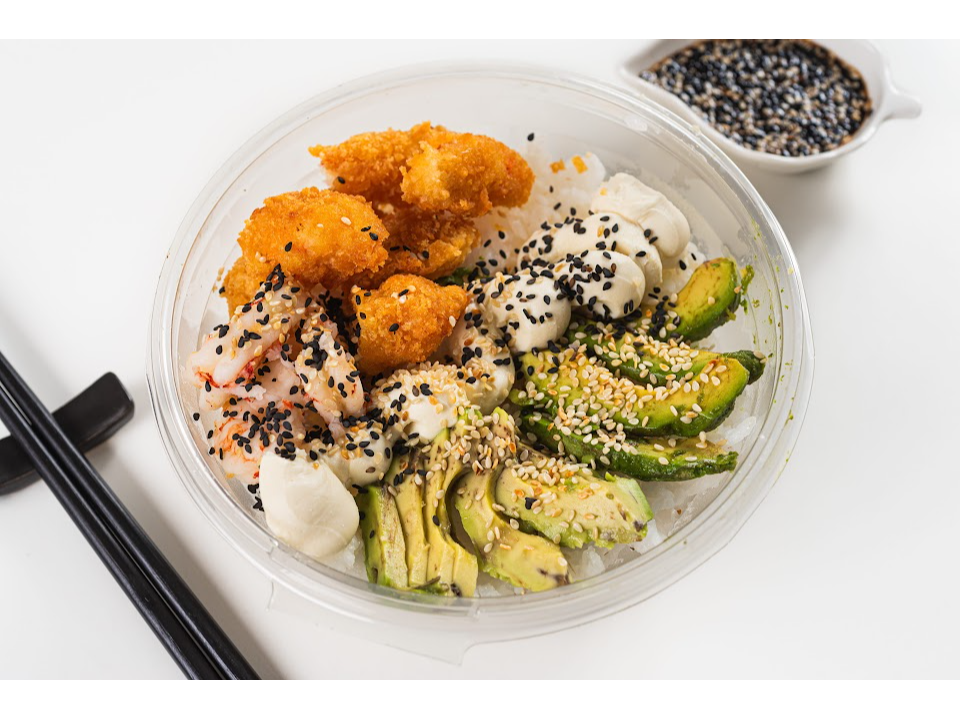 Gohan de langostinos