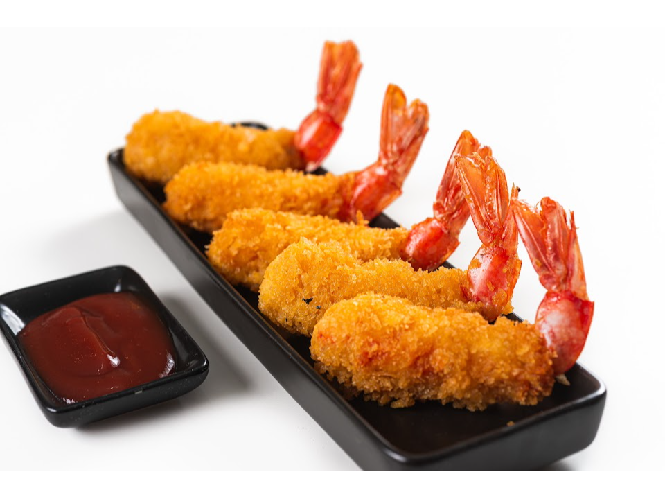 Langostinos Rebozados
