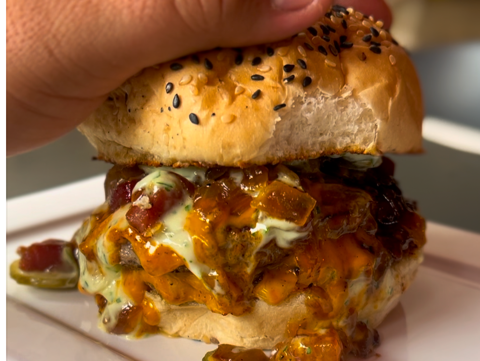 Jam burger