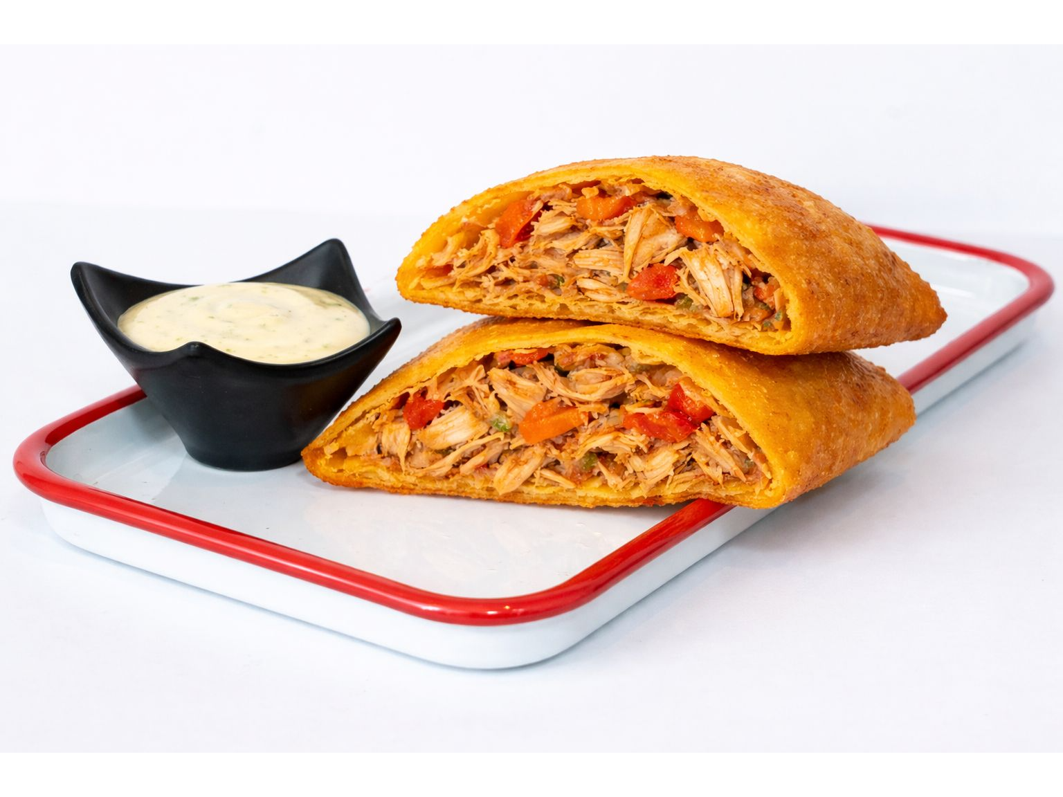 Empanada de pollo mechado