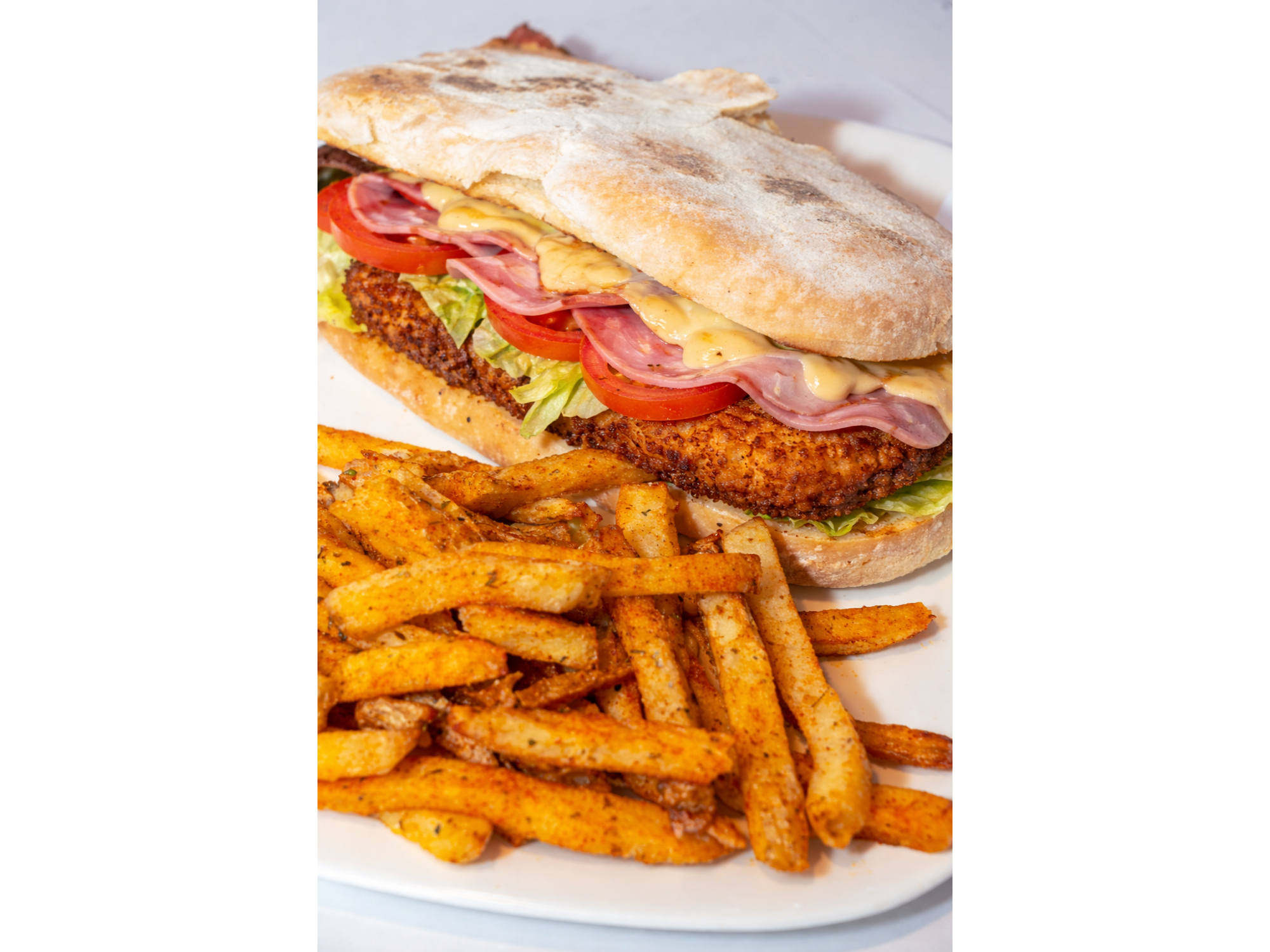 Sandwich de milanesa de pollo