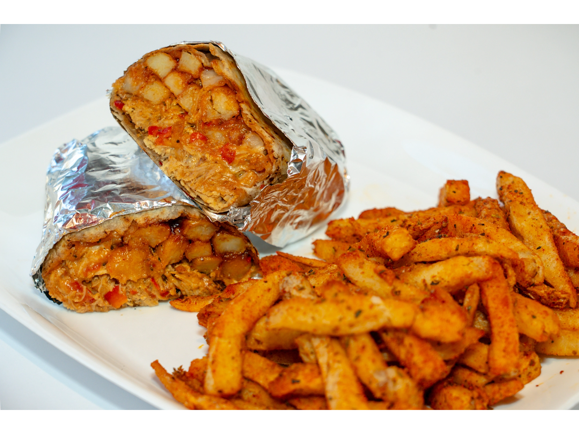 2 Wraps 🌯 🍟
