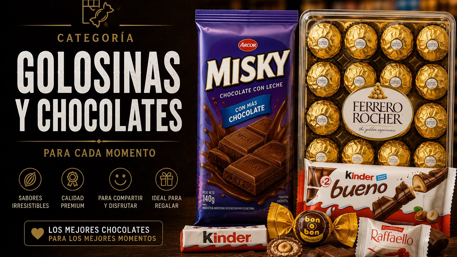 `GOLOSINAS Y CHOCOLATES
