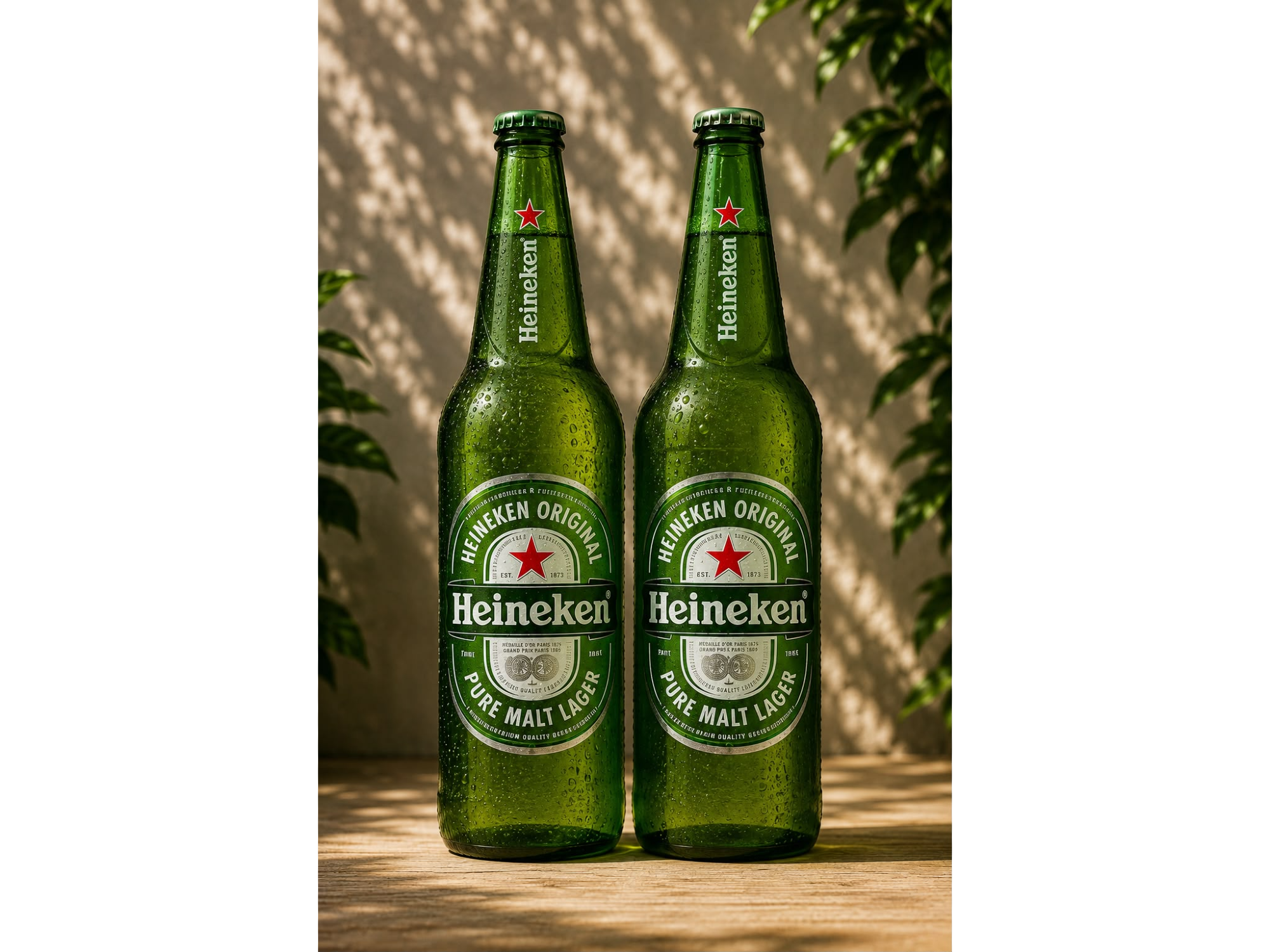 2 HEINEKEN 1L