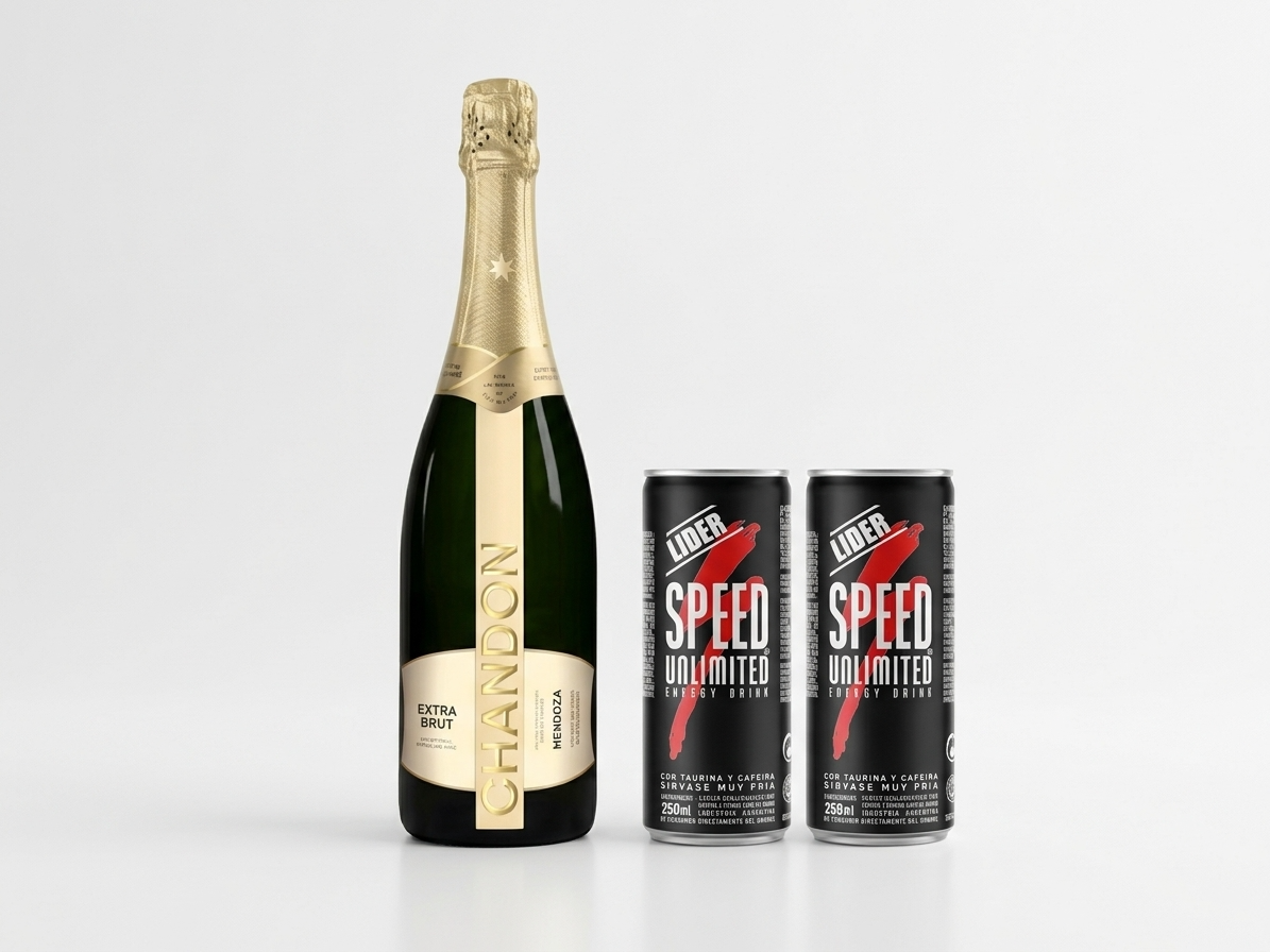 CHANDON EXTRA BRUT + 2 SPEED 250ml