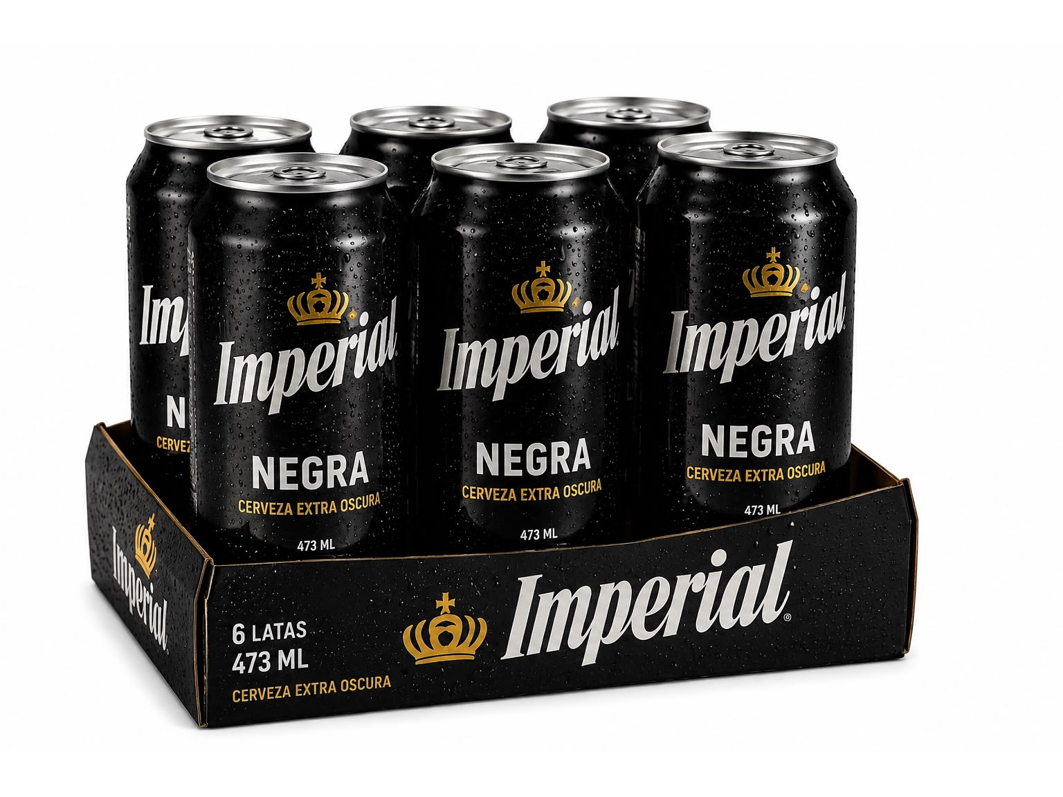 SIX PACK IMPERIAL NEGRA 473cc