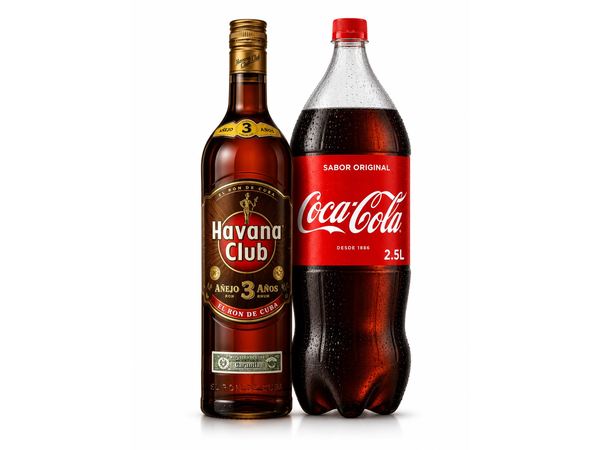 HAVANA DORADO + COCA COLA 2,5L