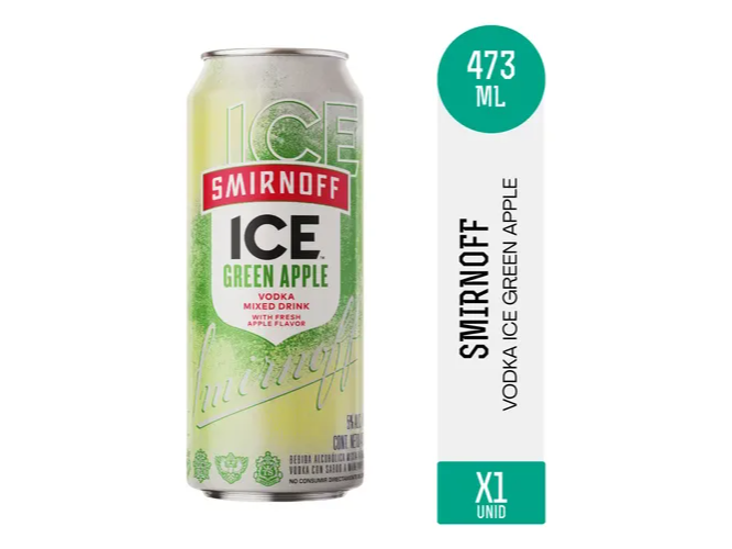 LATA SMIRNOFF  473ML