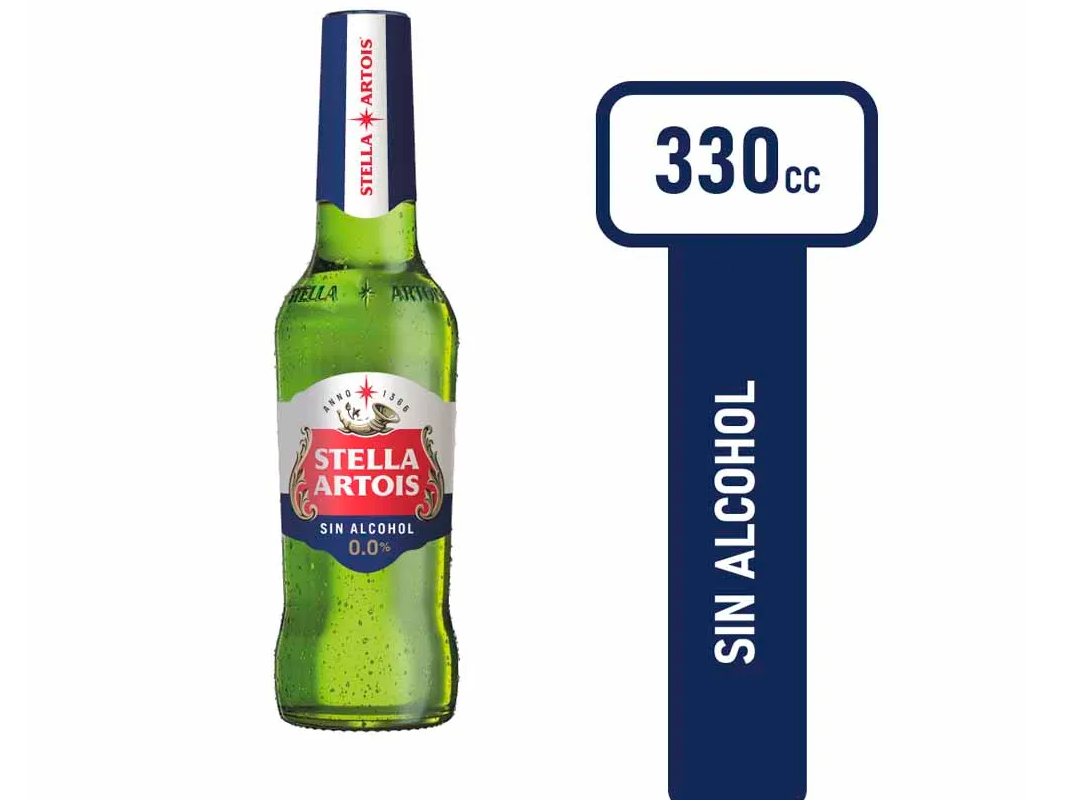 STELLA ARTOIS SIN ALCOHOL 330cc