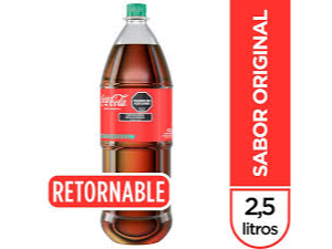 COCA COLA RETORNABLE 2.5L