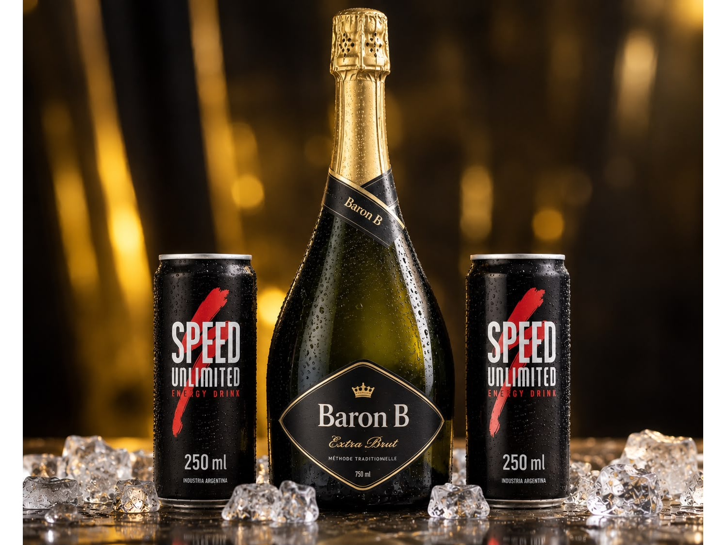 ESPUMANTE BARON B + 2 SPEED 250ML