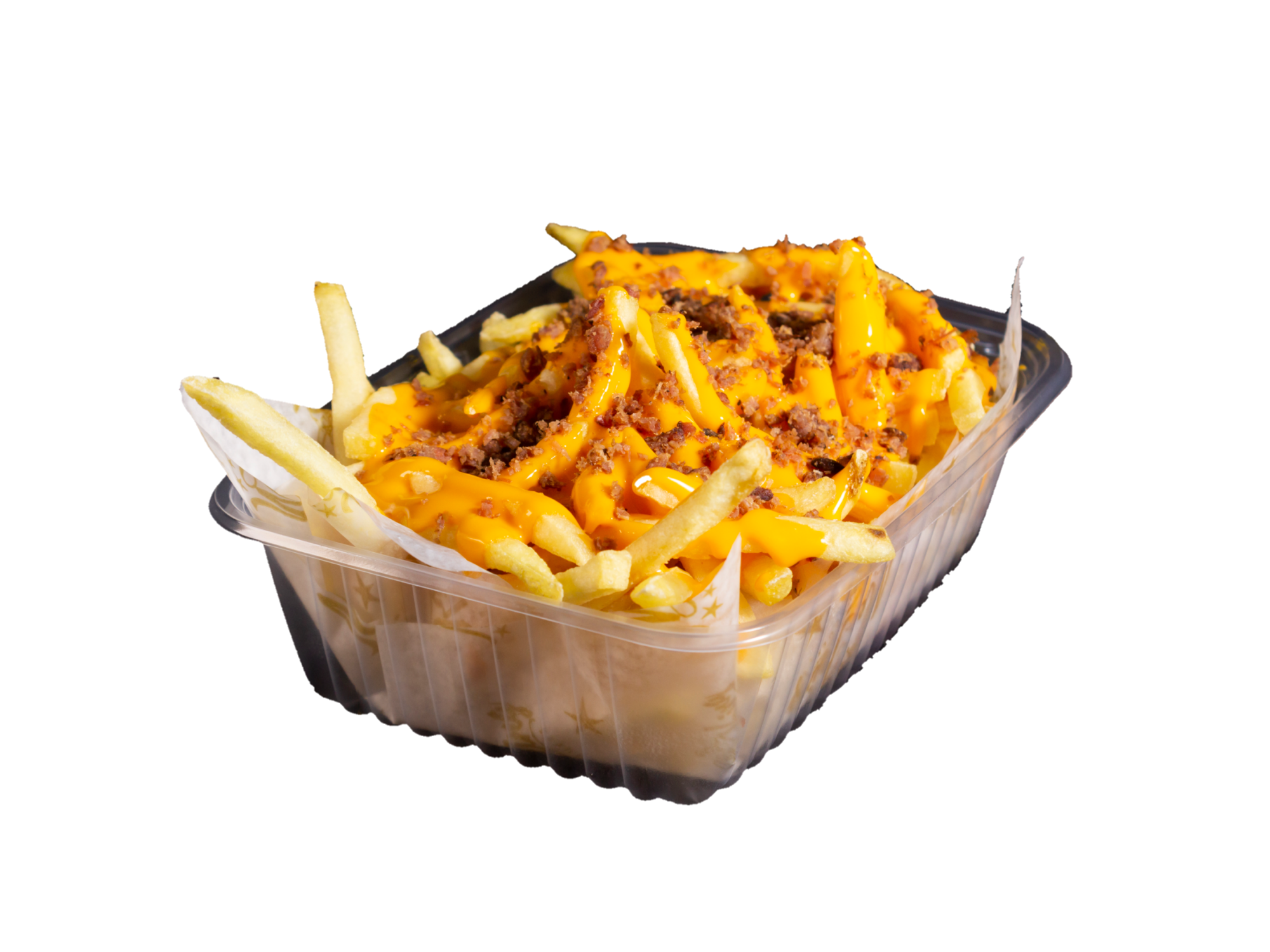 PAPAS CHEDDAR Y BACON