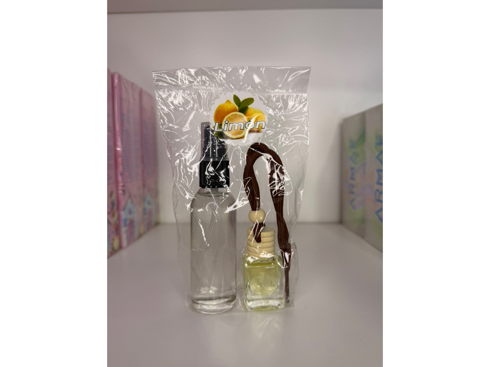 Aromatizante de auto+ Textil 30m Limon