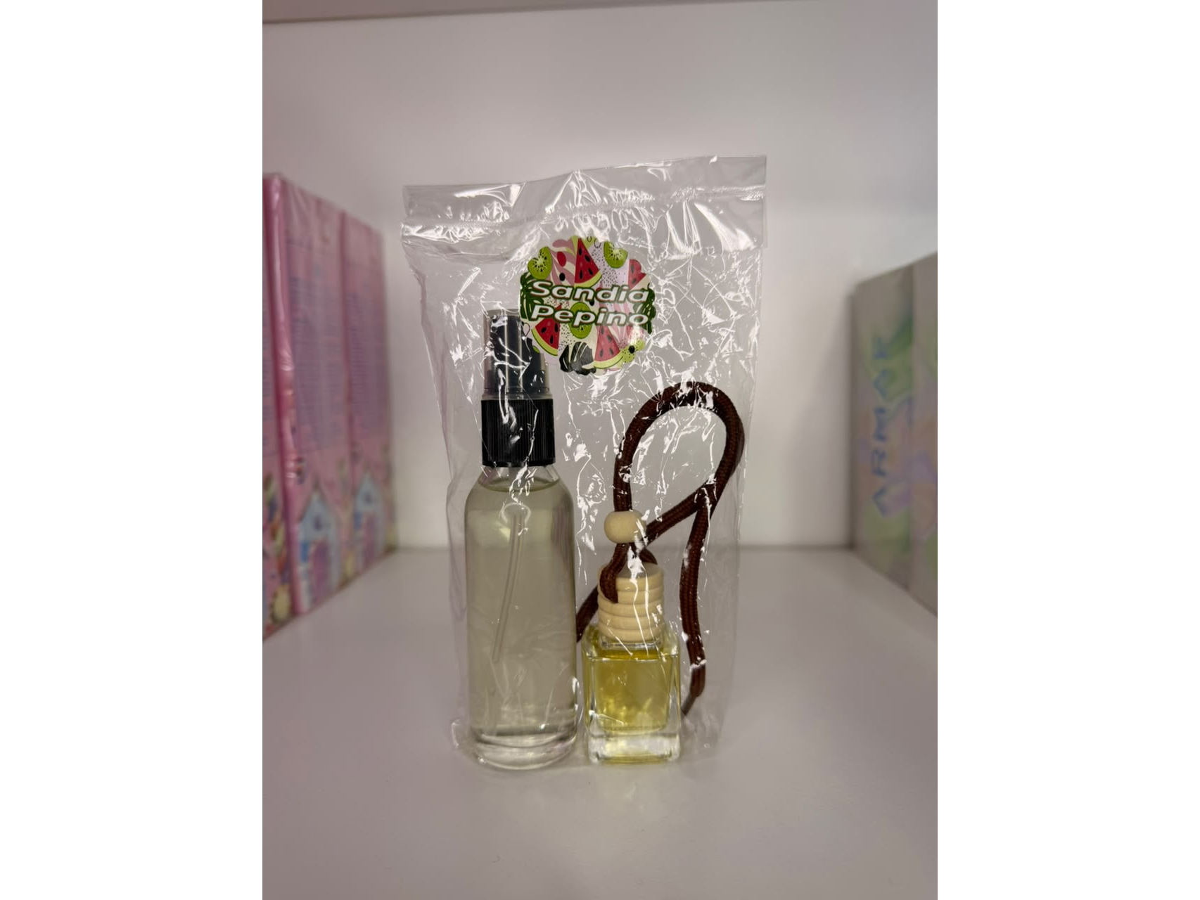 Aromatizante de auto+ Textil 30m Sandia pepino