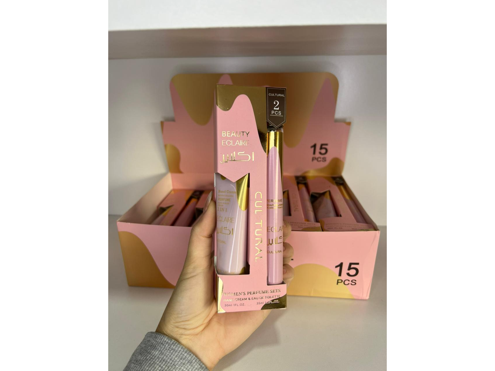Tubito + Crema simil Eclaire