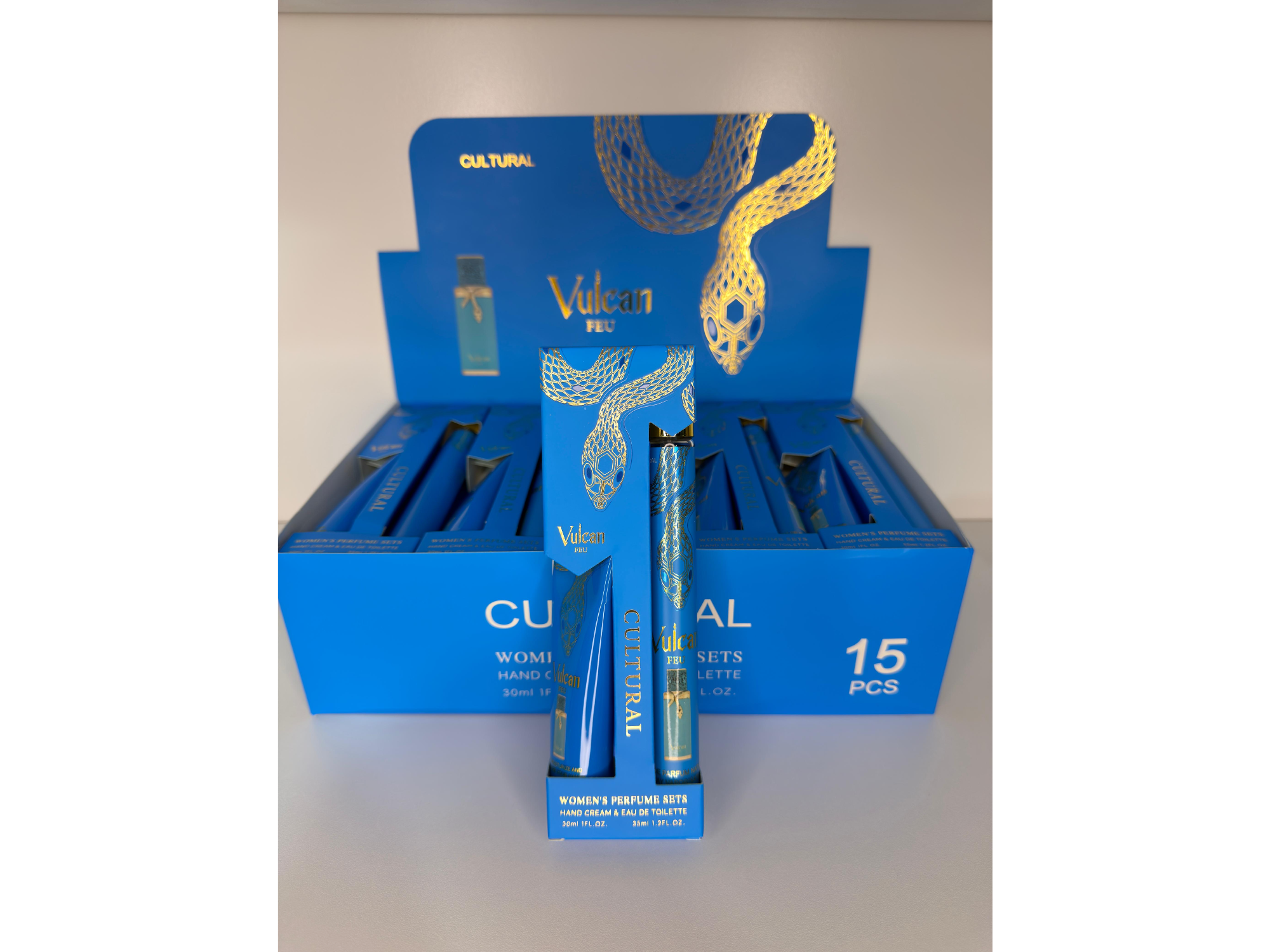 Tubito + Crema Simil Vulcan Feu