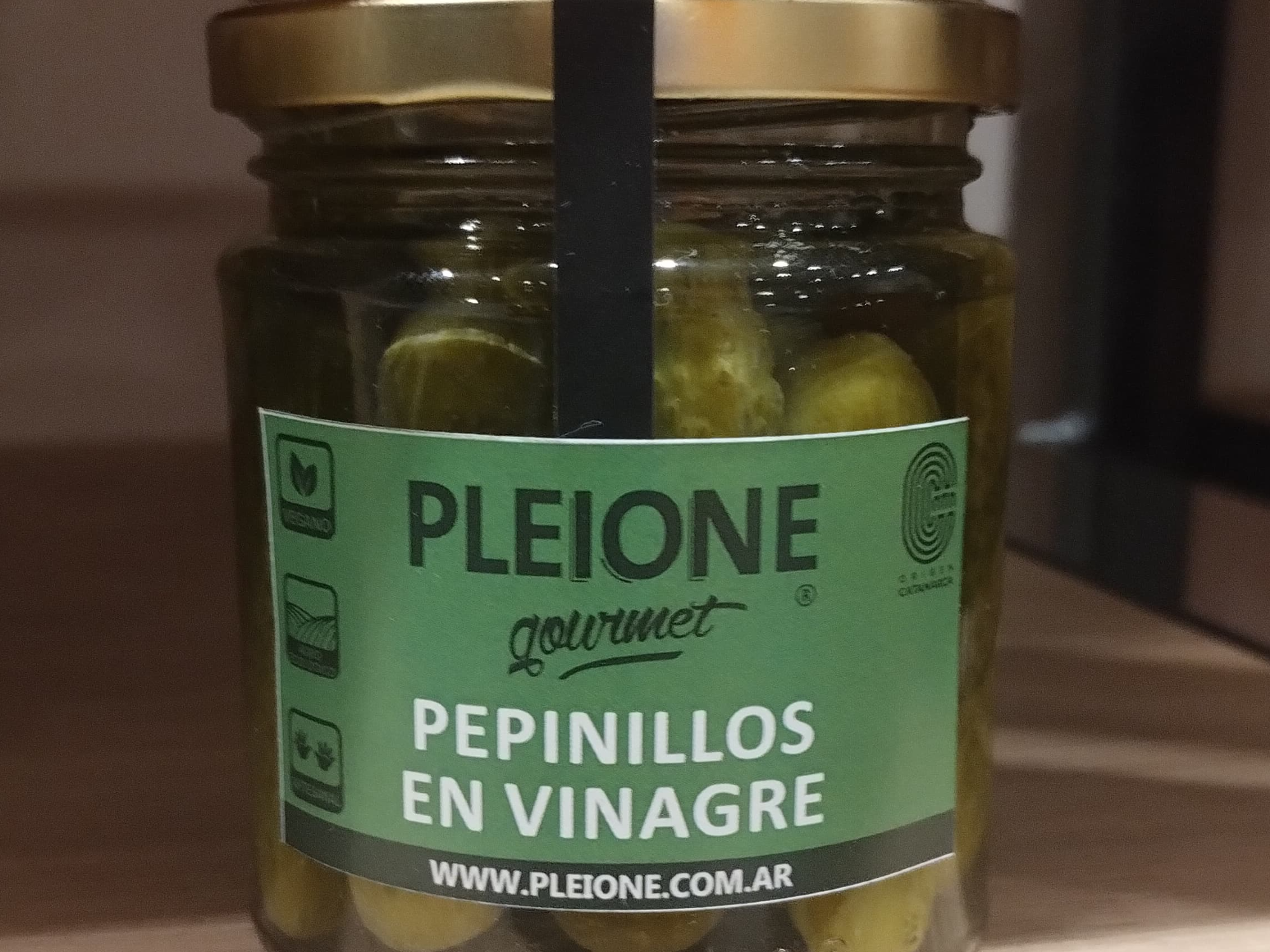 Pepinillos en vinagre