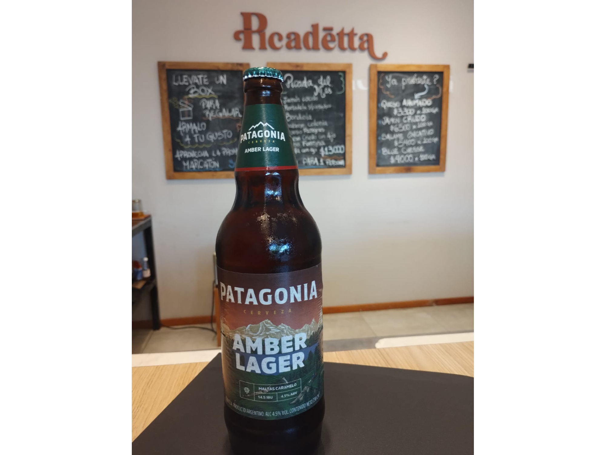 Cerveza Patagonia Amber x 710 cc