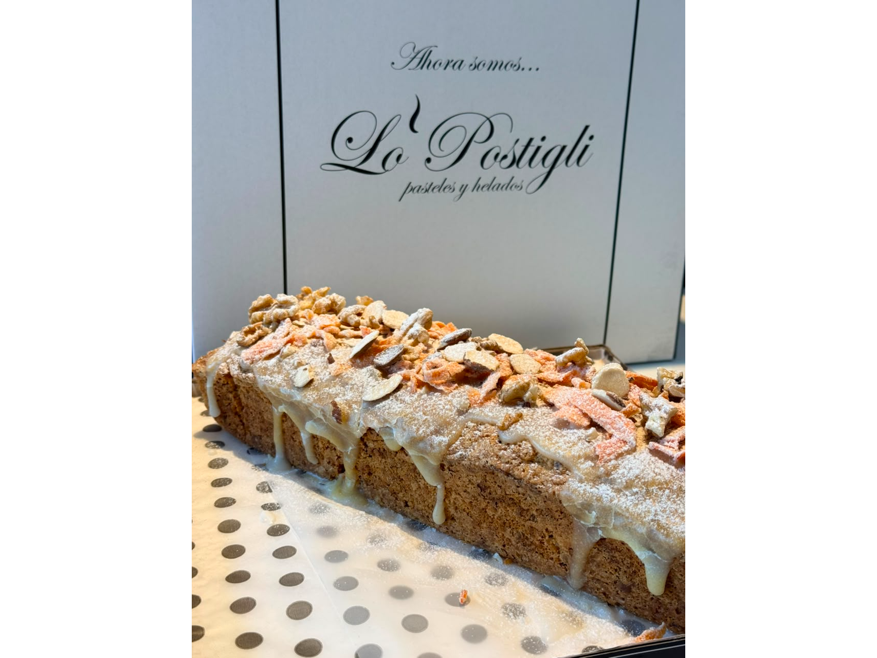 Budin carrot cake
