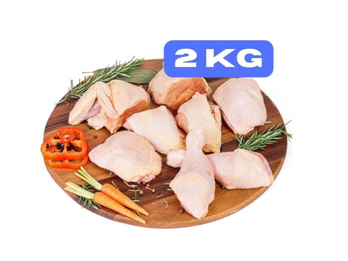 2kg - Pollo Trozado