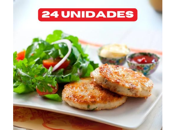 24 unid - HAMBURGUESAS de pollo