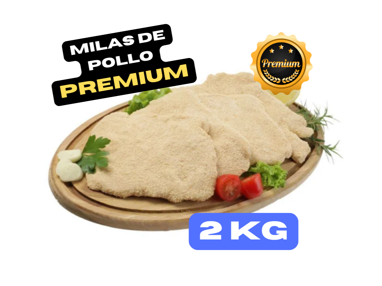 2kg - Milas de Pollo - Premium 👑