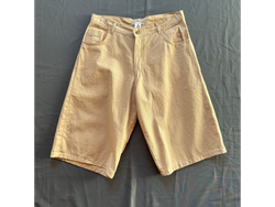 Bermuda baggy beige