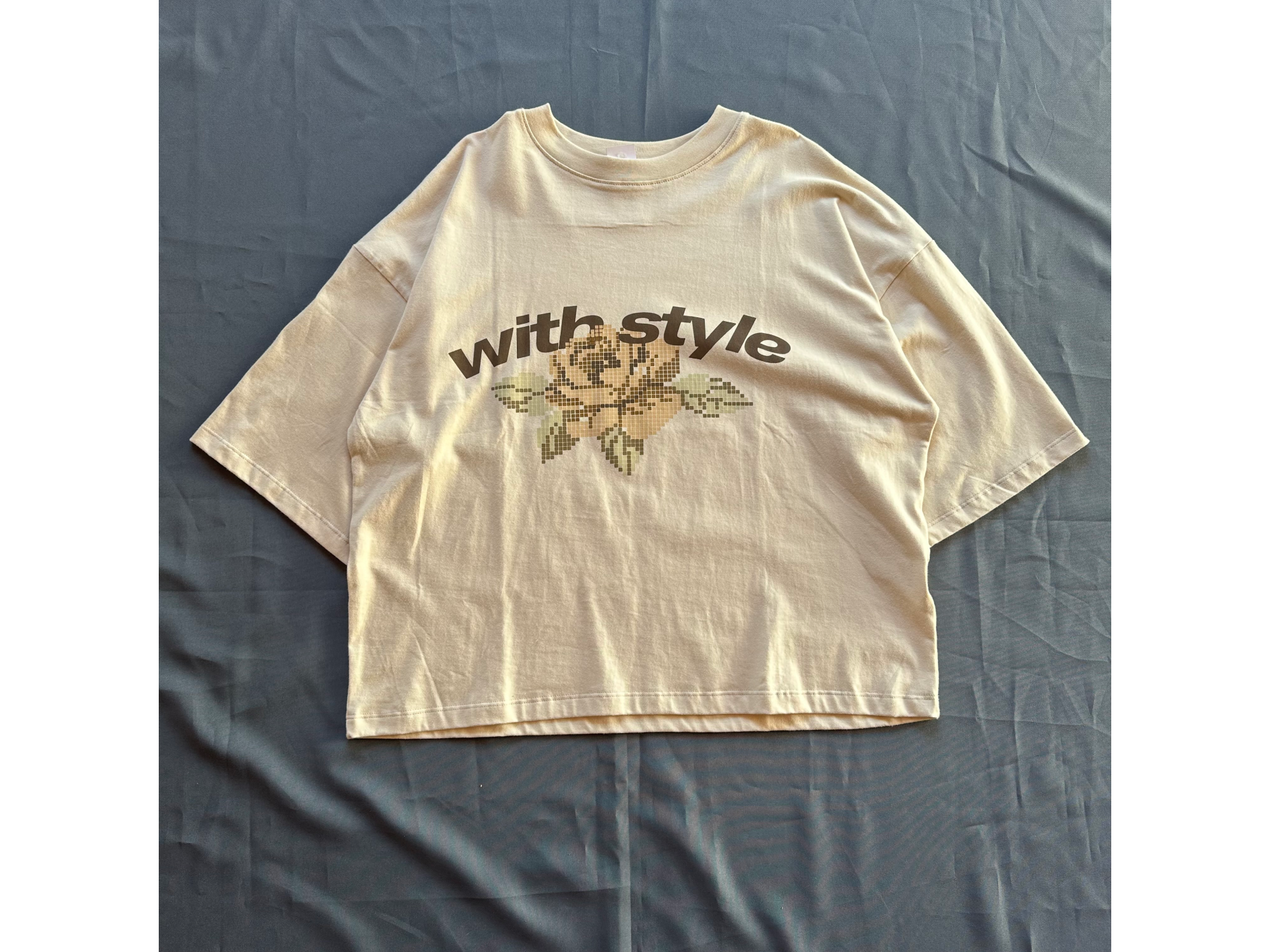 Remera style beige